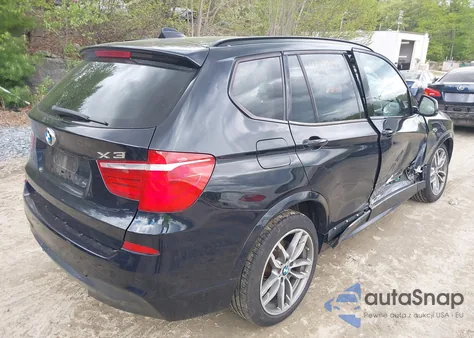 2016 BMW X3 xDrive35I z USA, uszkodzony, nr VIN 5UXWX7C59G0R16920